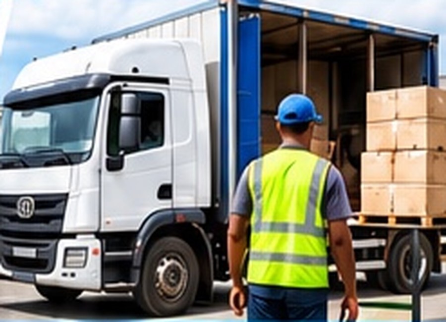Camion de transport de marchandises